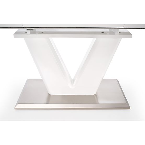 Table MISTRAL blanc brillant