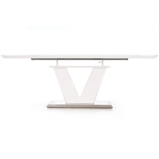 Table MISTRAL blanc brillant