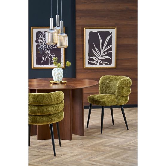 Table ronde CALDO, noyer (2p=1ks)