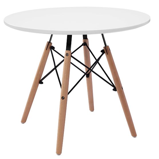 Table ronde PARIS DTW 60 cm blanc