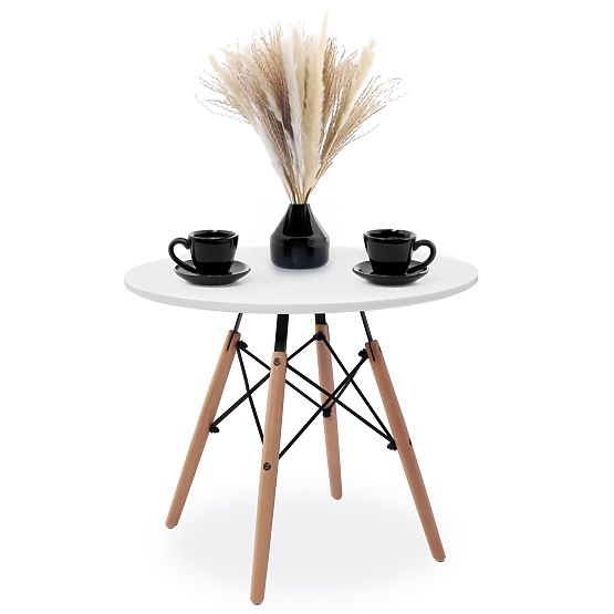 Table ronde PARIS DTW 60 cm blanc