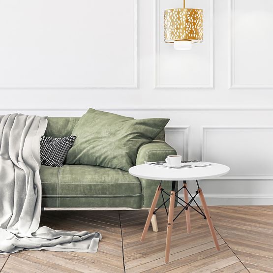 Table ronde PARIS DTW 60 cm blanc