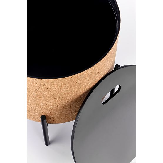 Table SASHA naturel/noir (1p=1pc)