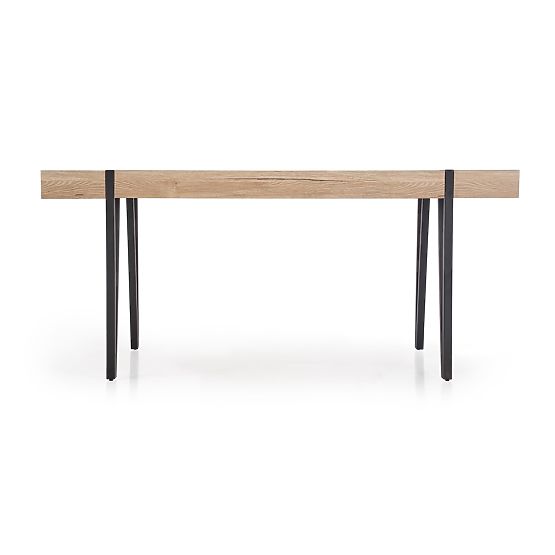 Table YOHANN chêne san remo / noir