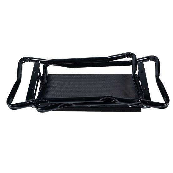 Tabouret agenouillant pliable pour le jardinage avec ceinture à outils et 2 organiseurs