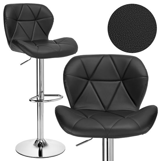 Tabouret de bar Gordon noir