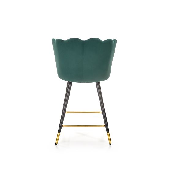 Tabouret de bar H106 vert foncé (1p=2pcs)