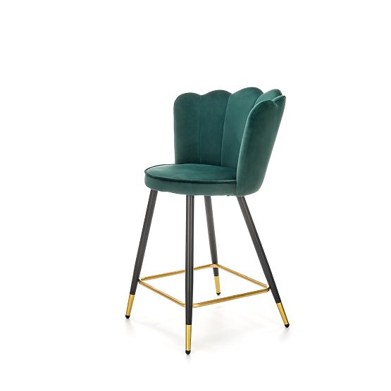 Tabouret de bar H106 vert foncé (1p=2pcs)
