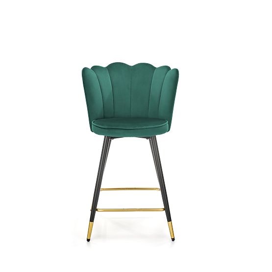 Tabouret de bar H106 vert foncé (1p=2pcs)