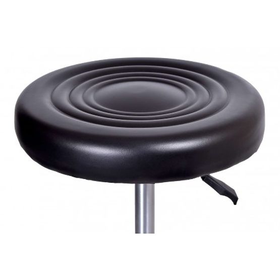 Tabouret de coiffeur cosmétique Monza noir