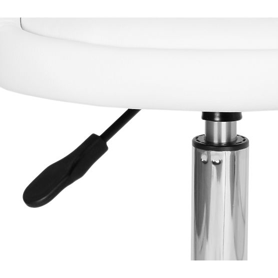 Tabouret de coiffure cosmétique LOMO blanc