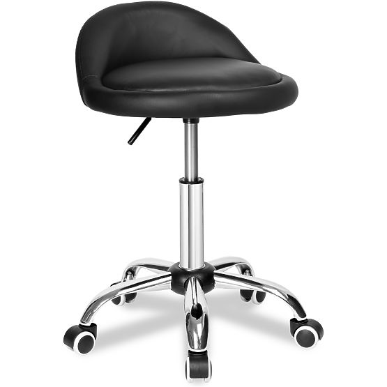 Tabouret de coiffure cosmétique LOMO noir
