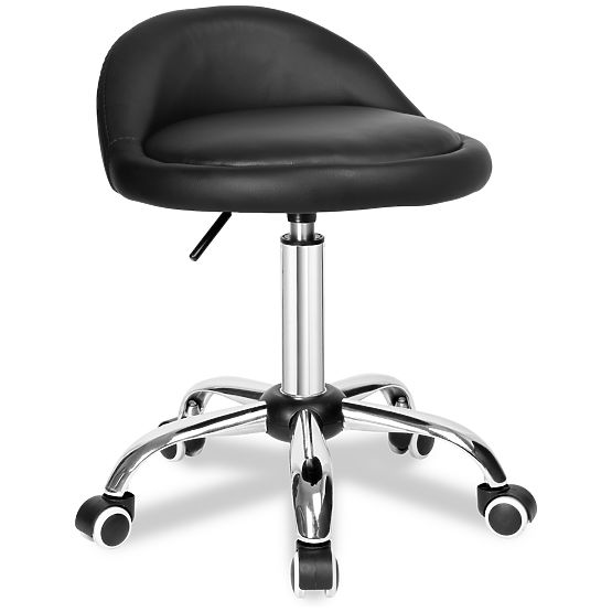 Tabouret de coiffure cosmétique LOMO noir