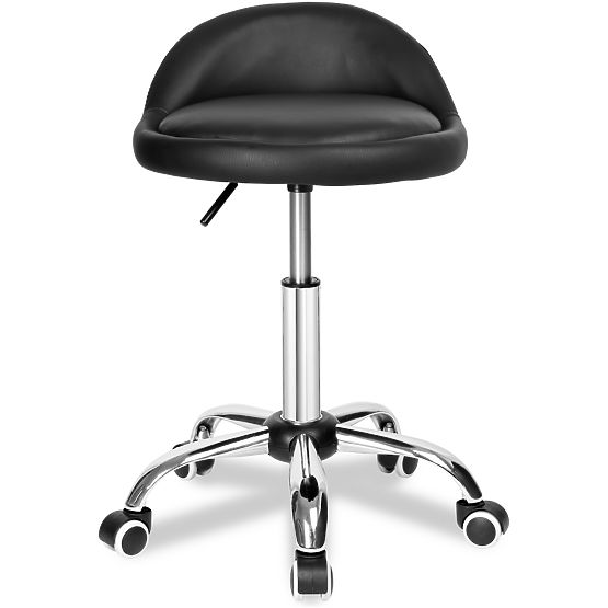 Tabouret de coiffure cosmétique LOMO noir