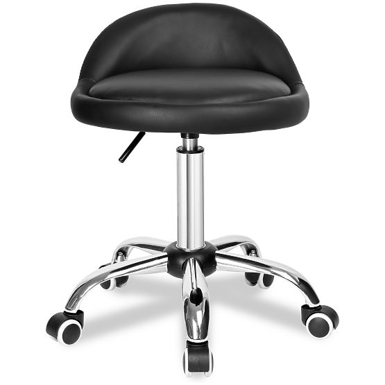Tabouret de coiffure cosmétique LOMO noir