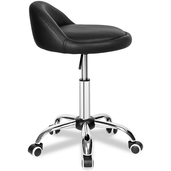 Tabouret de coiffure cosmétique LOMO noir