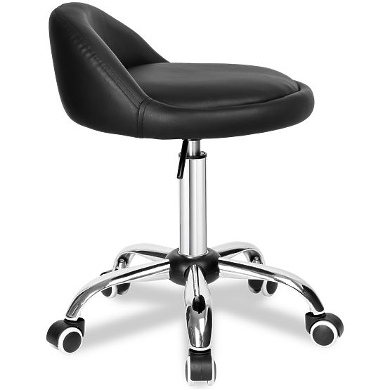 Tabouret de coiffure cosmétique LOMO noir