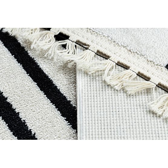 Tapis AMOUR 53096C crème - Cadre, lignes modernes, élégantes