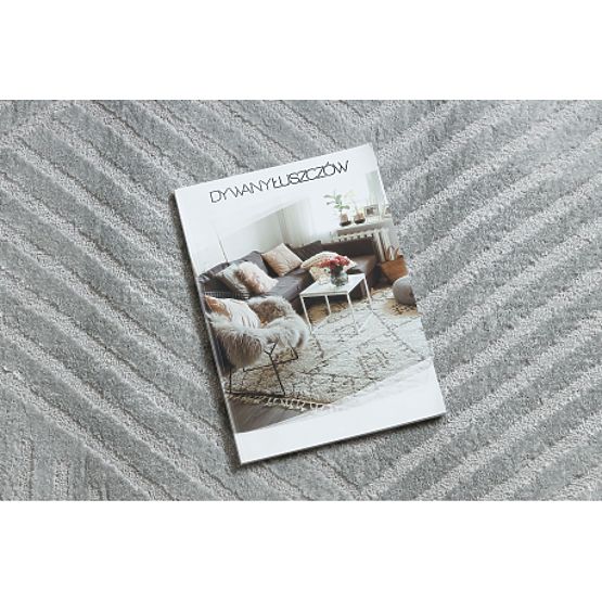 Tapis BALANCE 1503 gris - Géométrique, structurel, glamour