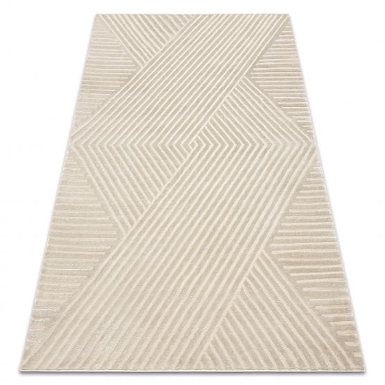 Tapis BALANCE 1503 taupe - Géométrique, structurel, glamour