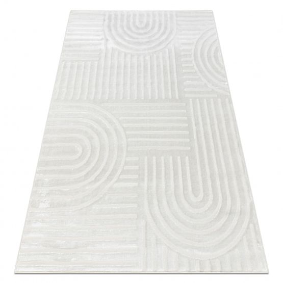 Tapis BALANCE 1918 crème - Géométrique, structurel, glamour