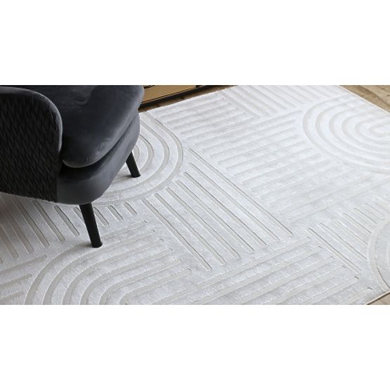Tapis BALANCE 1918 crème - Géométrique, structurel, glamour