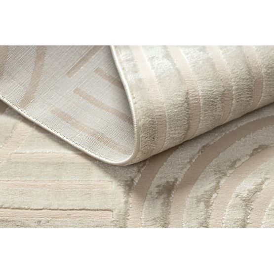 Tapis BALANCE 1918 taupe - Géométrique, structurel, glamour