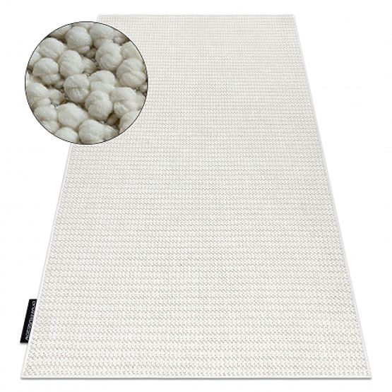 Tapis CASABLANCA LOOP boucle blanche, doux