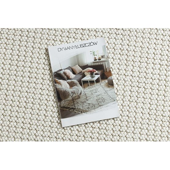 Tapis CASABLANCA LOOP boucle blanche, doux