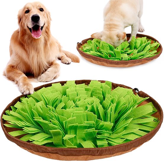 Tapis de flairage pour friandises SNIFFER pliable vert