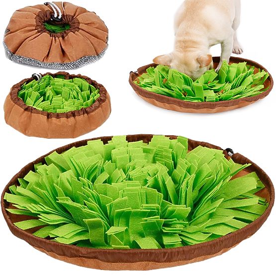 Tapis de flairage pour friandises SNIFFER pliable vert