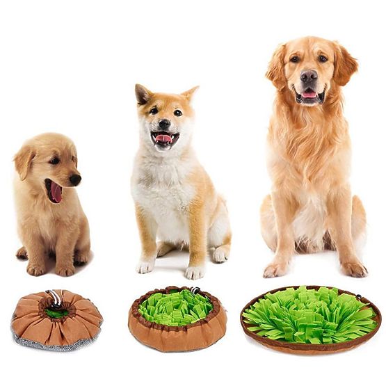 Tapis de flairage pour friandises SNIFFER pliable vert