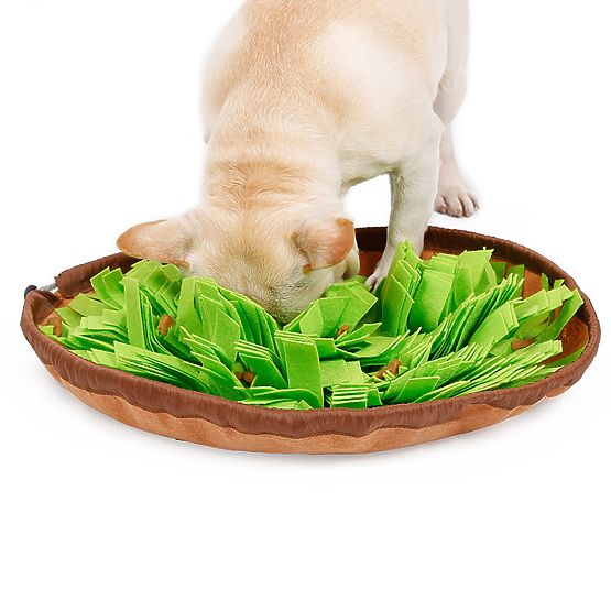 Tapis de flairage pour friandises SNIFFER pliable vert