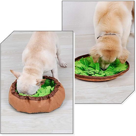 Tapis de flairage pour friandises SNIFFER pliable vert