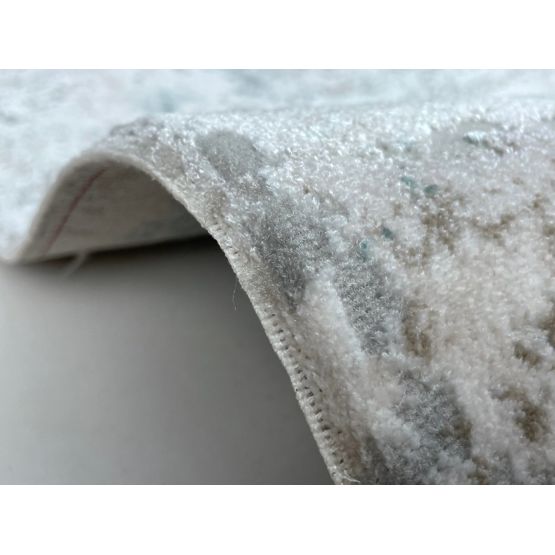 Tapis en morceaux Aqua - Crème