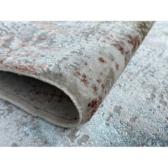 Tapis en morceaux Aqua - Crème