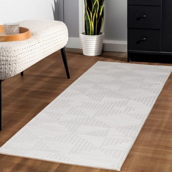 Tapis en morceaux Sahara - crème