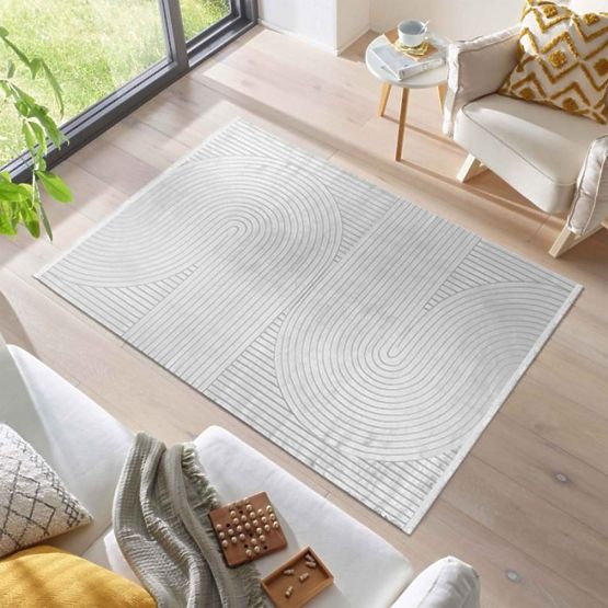 Tapis en pièce Style - argent