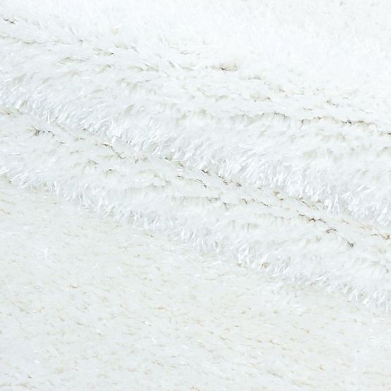 Tapis en pièces BRILLIANT - Blanc neige