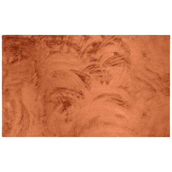 Tapis en soie Rabbit - Brique