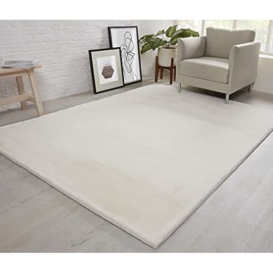Tapis en soie Rabbit New - Ivoire