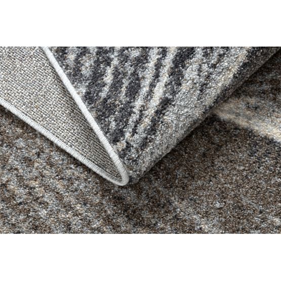 Tapis FUSION 8912 gris foncé - Plumes, moderne, abstrait