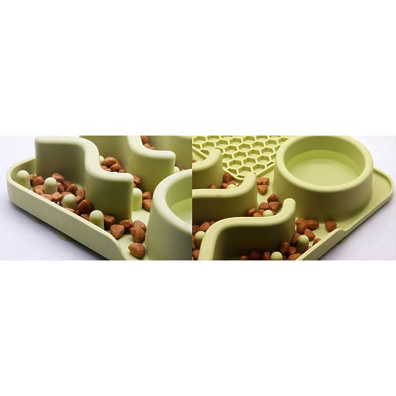 TAPIS LÉCHAGE RALENTISSANT BLEU