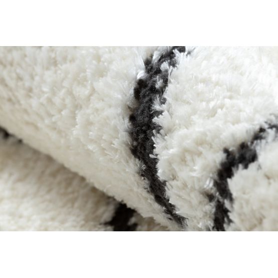 Tapis moderne MODE 8522 abstraction crème / noir