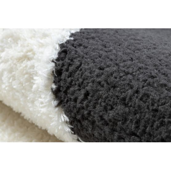 Tapis moderne MODE 8531 abstraction crème / noir