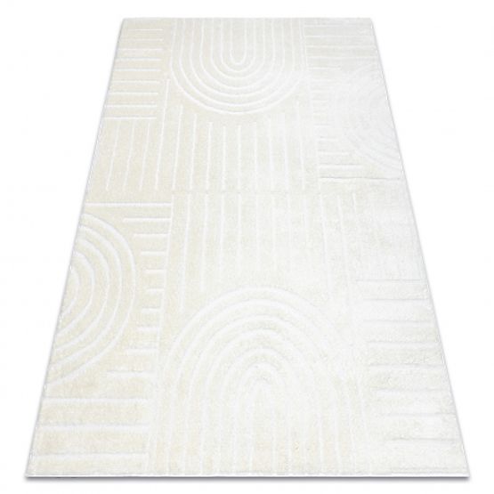 Tapis moderne MODE 8586 géométrique crème