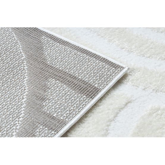 Tapis moderne MODE 8629 coquillages crème