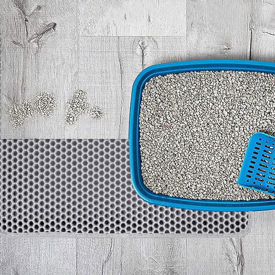 Tapis pour chats paillasson Catsy 40x50 cm gris