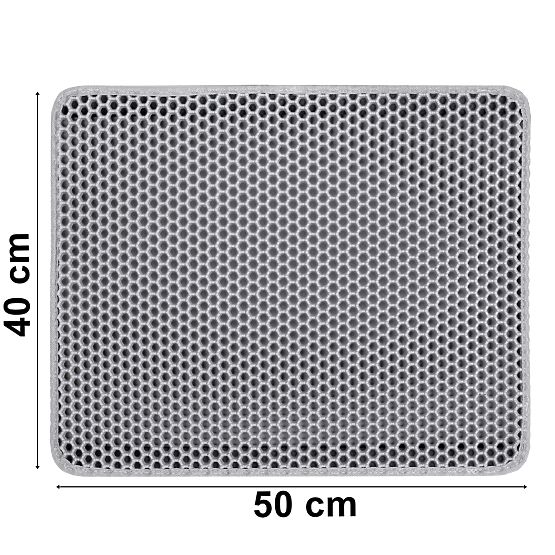 Tapis pour chats paillasson Catsy 40x50 cm gris