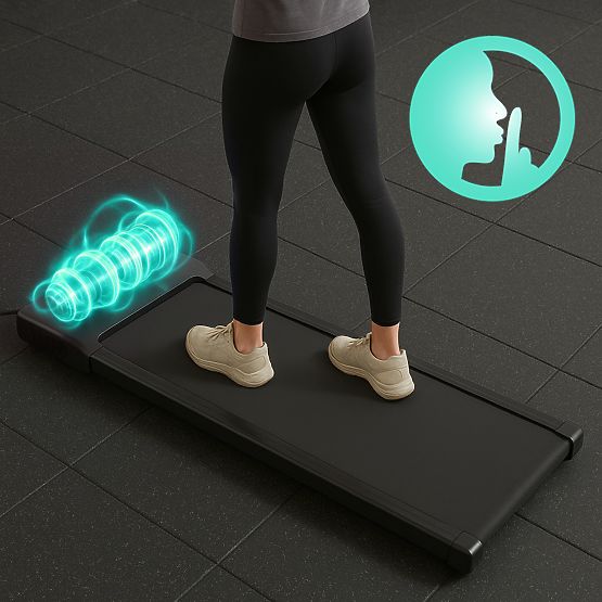 Tapis roulant électrique domestique walking pad sous bureau 6 km/h ModernHome
